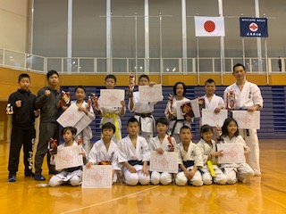 広島県空手道選手権大会 極真会館 愛媛支部西条道場